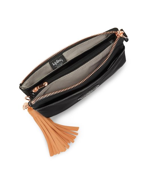 Kipling Crossbody Bag Riri Signature Blk Q Black Small