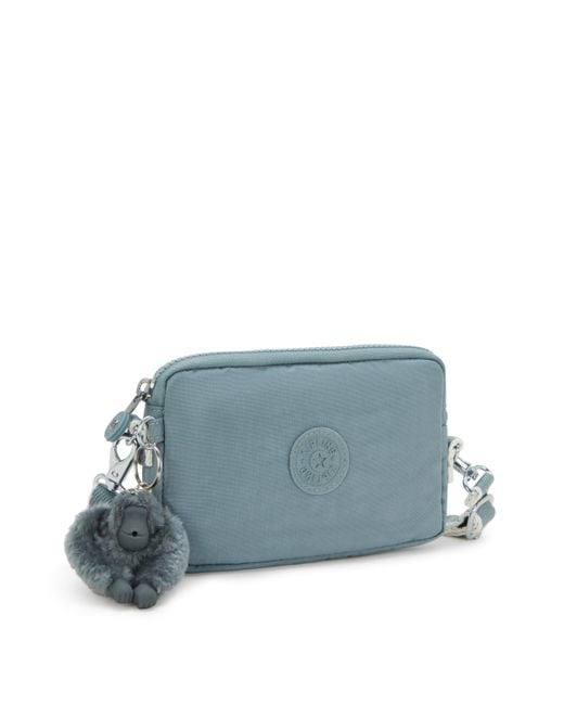 Kipling Blue Crossbody Bag Limmo Relaxed Grey Small