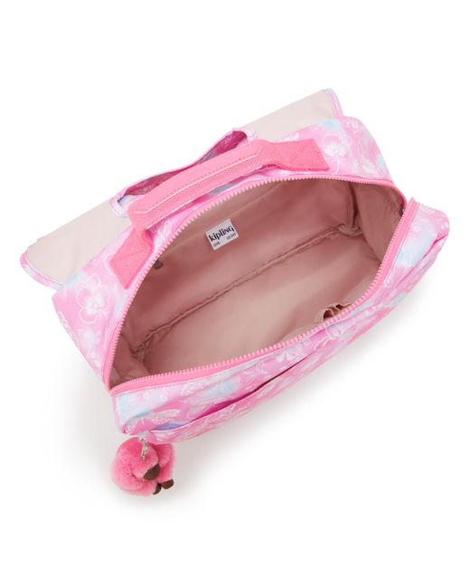 Kipling Pink Backpack Codie M Garden Clouds Medium