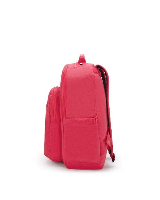 Kipling Red Seoul Backpack