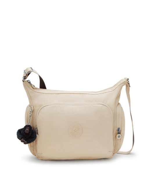 Kipling White Crossbody Bag Gabb Pearl Large