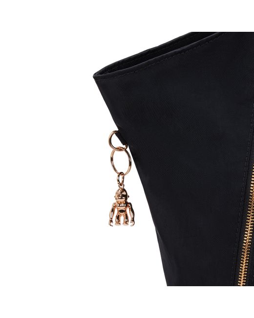 Kipling Black Tote Recicely Rose Spice Medium