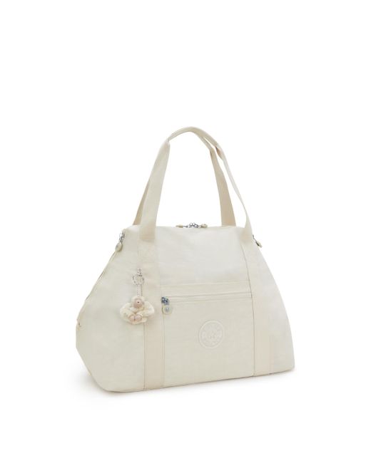 Kipling Gray Tote Art M Hideaway Large