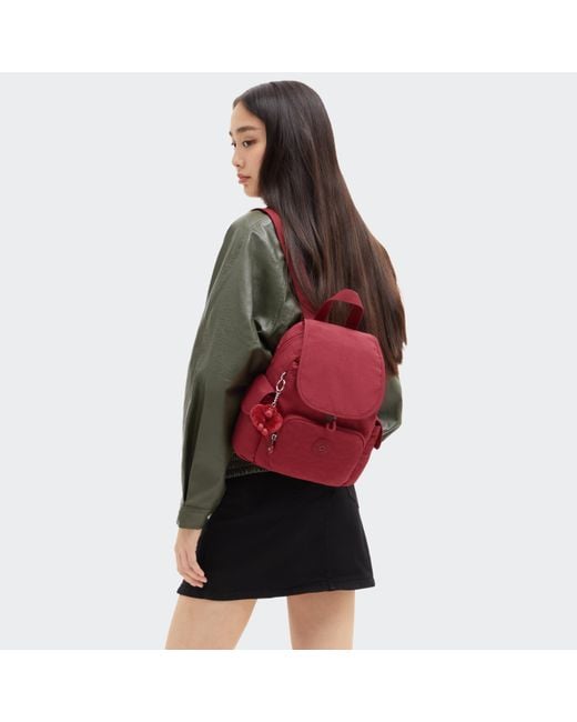 Kipling Red Backpack City Pack Mini Funky Extra Small