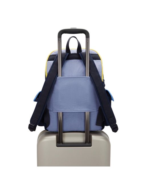 Kipling Blue Backpack Hoctor Slate Cb Travel Large 100% Polyamide
