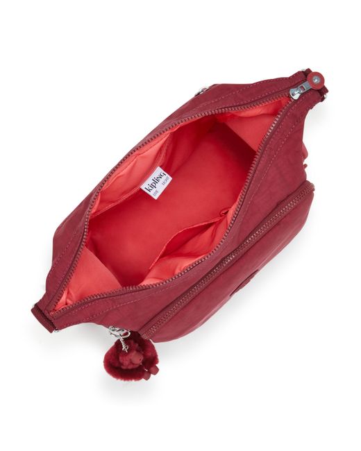 Kipling Red Crossbody Bag Gabb Funky Large
