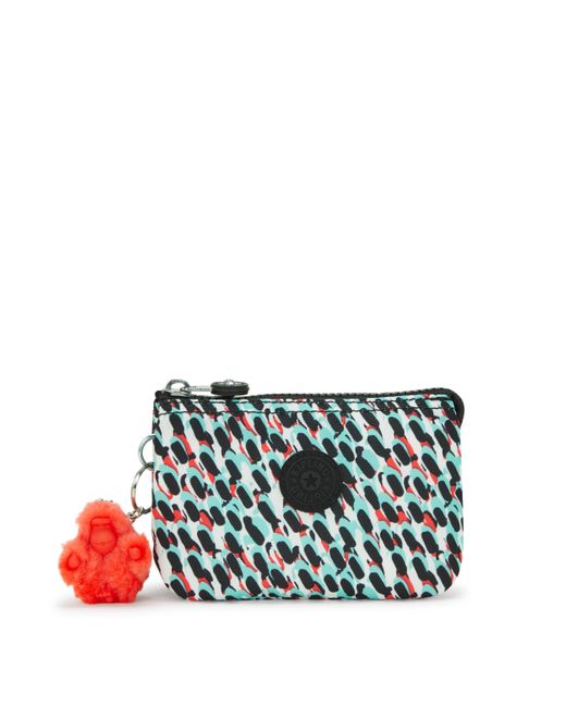 Kipling Green Pouch Creativity S Abstract Small