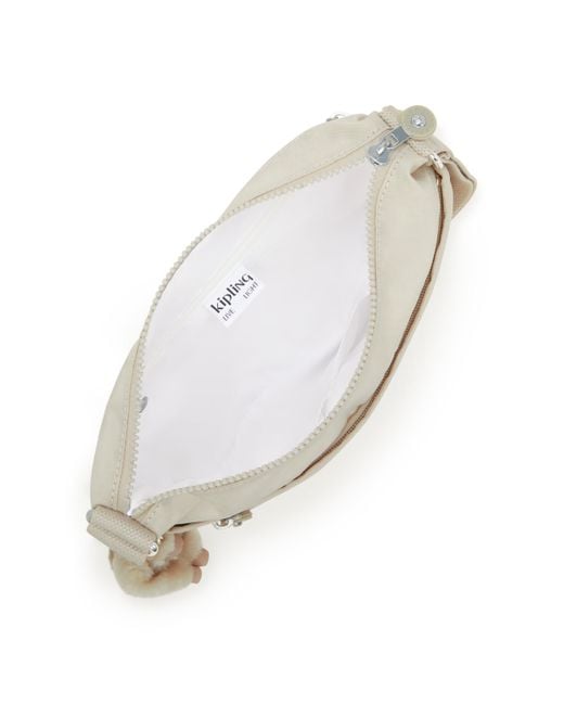 Kipling White Crossbody Bag Arto Hideaway Medium