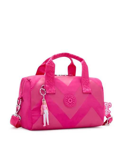 Kipling Pink Shoulder Bag Bina M Power Medium