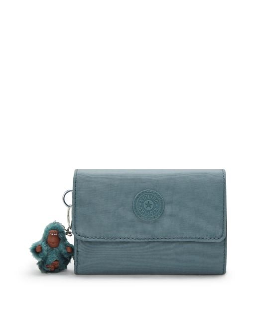 Kipling Blue Wallet & Purses Pixi Light Aloe Tonal Medium