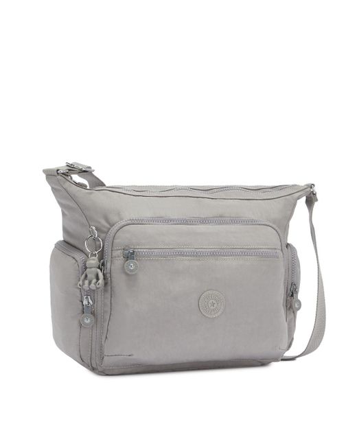 Kipling Gray Crossbody Bag Gabbie Grey Gris Medium