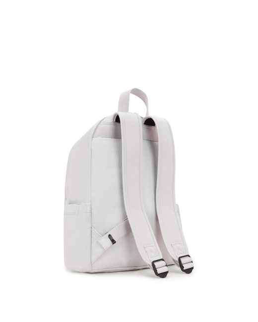 Kipling Gray Backpack Delia Gleam Medium