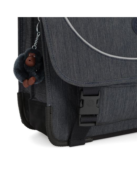 Kipling Blue Backpack Preppy Solar Navy Combo Medium