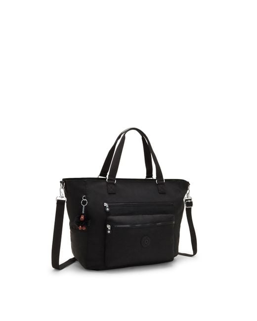 Kipling Black Weekend Bag Isaac Tonal Large