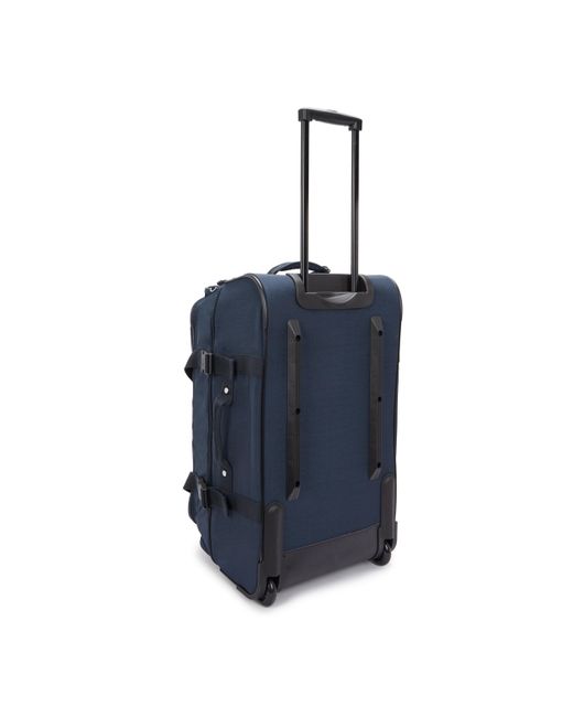 Kipling Blue Medium Wheeled Duffle