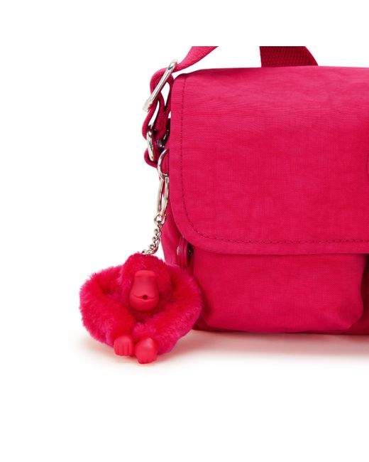 Kipling Pink Crossbody Bag Chilly Up Confetti Small