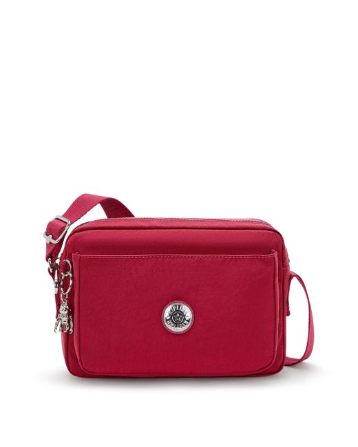 Kipling Red Crossbody Bag Abanu M Wine Medium