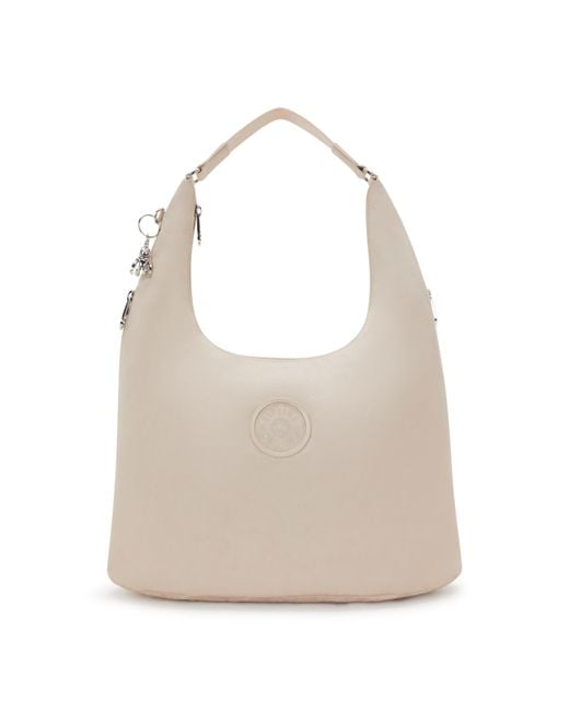 Kipling Natural Shoulder Bag Eanna Zip Spice Medium