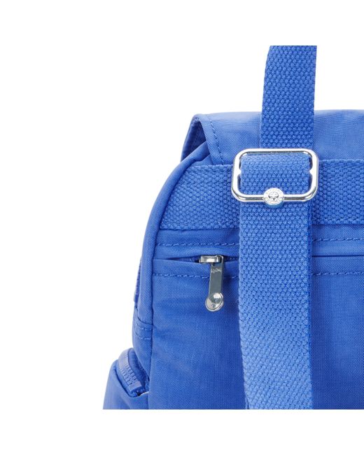 Kipling Blue Backpack City Zip Mini Havana Small