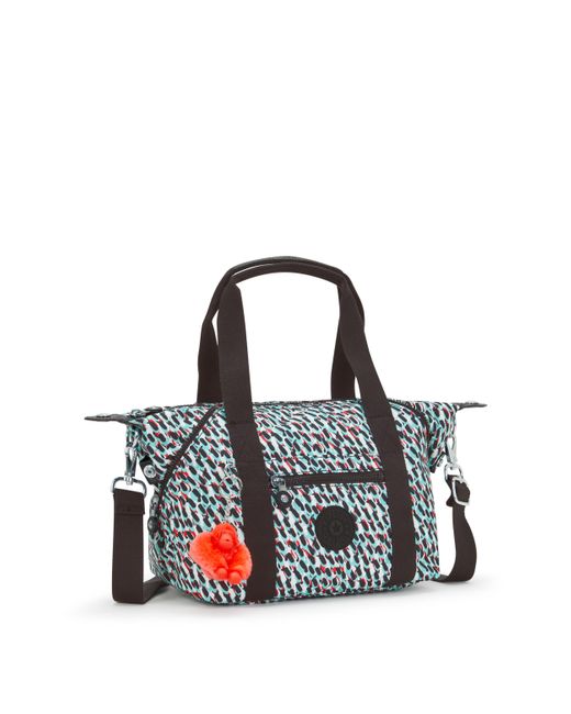 Kipling Blue Shoulder Bag Art Mini Curious Leopard Small