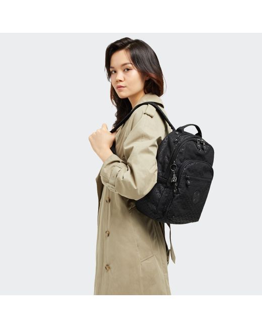 Kipling Blue Backpack Seoul S Holiday Waves Small