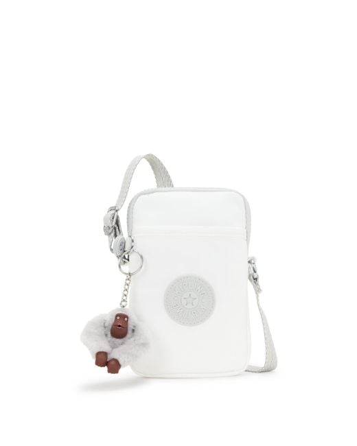 Kipling White Phone Bag Tally Vivid Small