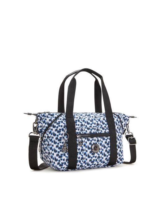 Kipling Blue Shoulder Bag Art Mini Curious Leopard Small