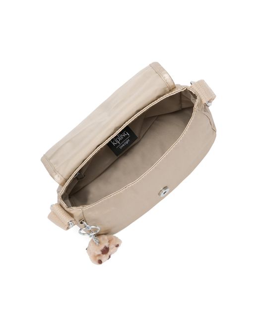 Kipling Natural Crossbody Bag Sabian U Starry Gold Met