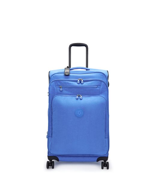 Kipling Blue Wheeled luggage New Youri Spin M Havana Medium