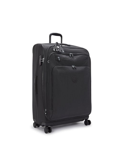 Kipling Wheeled Luggage Youri Spin L Black Noir Large