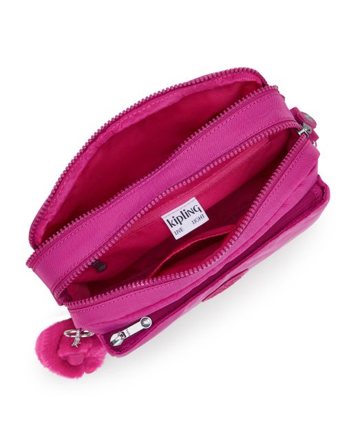 Kipling Gray Crossbody Bag Abanu M Pearl Jacquard Medium