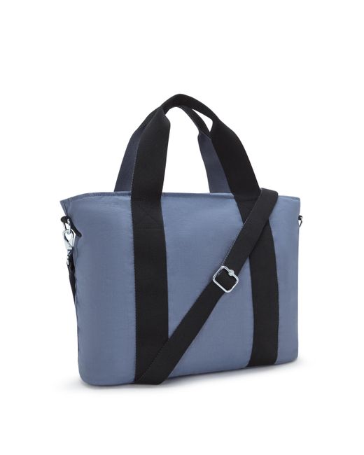 Kipling Blue Tote Minta L Relaxed Grey Large