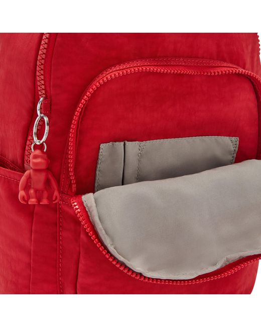 Kipling Red Backpack Seoul S Resort Pink Small