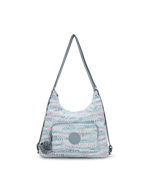 Kipling Purple Shoulder Bag Yenna Palm Mood Medium
