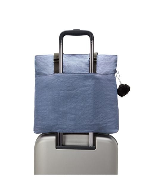 Kipling Blue Tote India Relaxed Grey Large