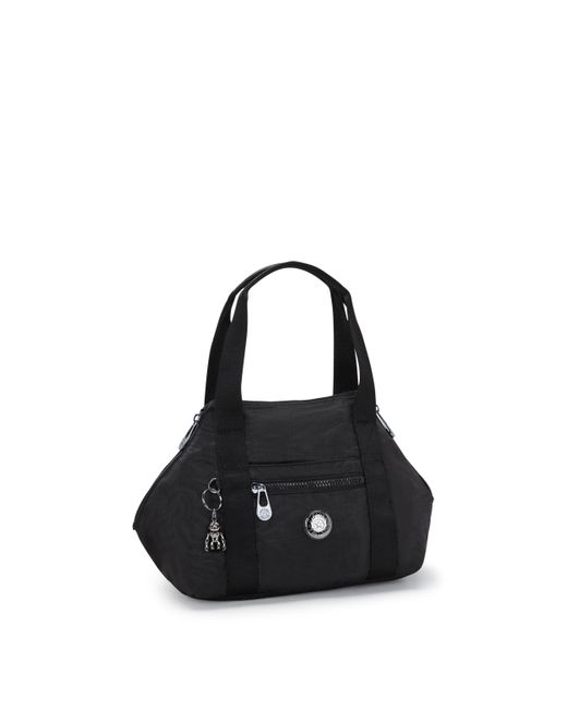 Kipling Black Shoulder Bag Art Mini Undersea Jacquard Small