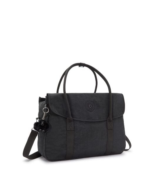 Kipling Red Computer Bags Superworker Black Noir Large