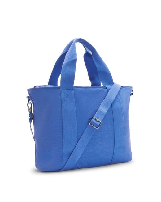 Kipling Blue Tote Minta L Havana Large