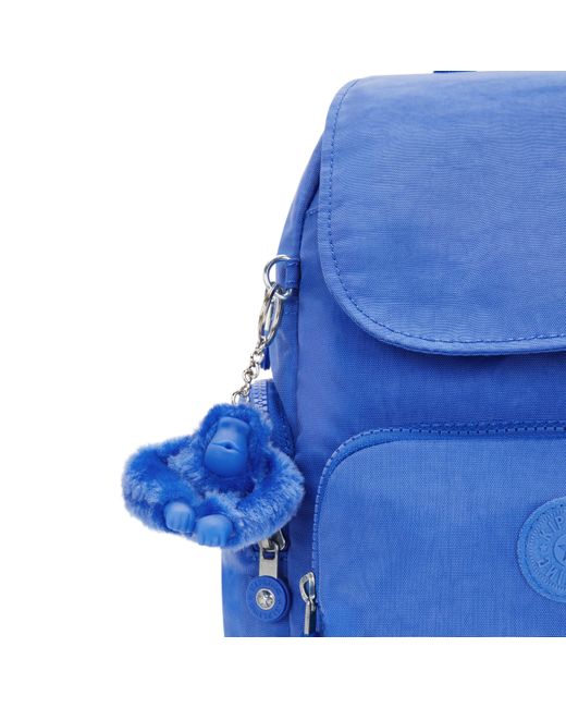 Kipling Blue Backpack City Zip Mini Havana Small