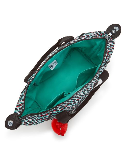Kipling Blue Shoulder Bag Art Mini Curious Leopard Small