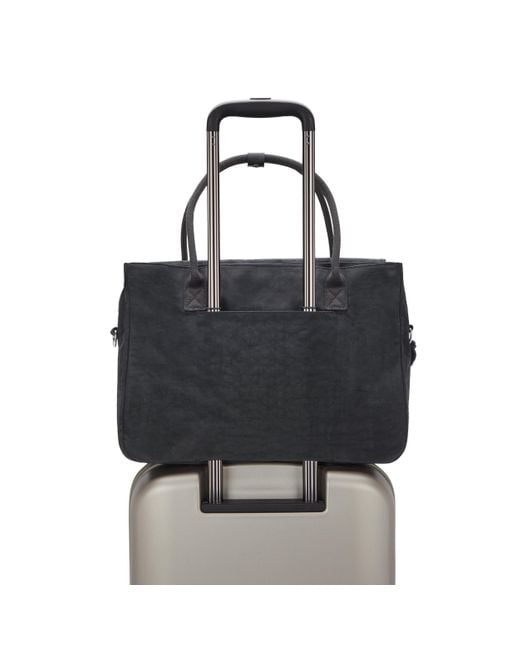 Kipling Red Computer Bags Superworker Black Noir Large