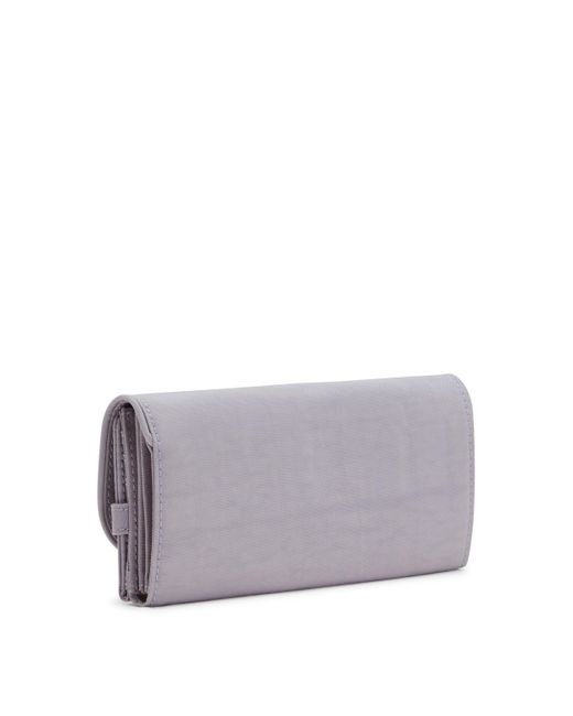 Kipling Gray Wallet & Purses Money Land Tender Large
