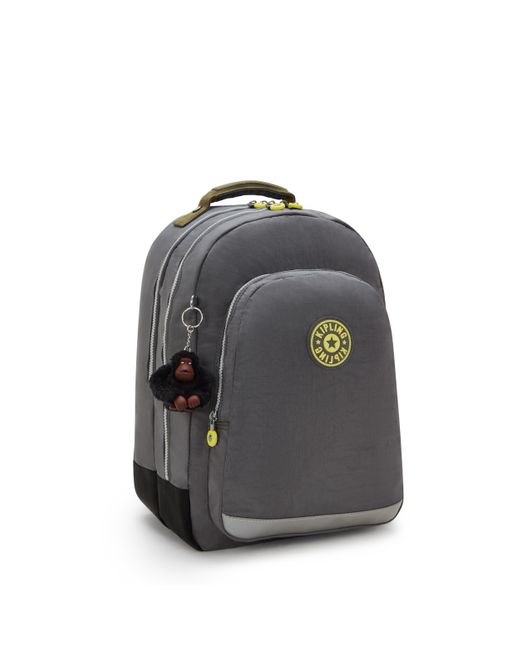 Kipling Gray Backpack Class Room Back To Large