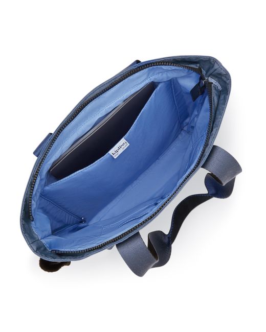 Kipling Blue Tote Hanifa Bleu 2 Large