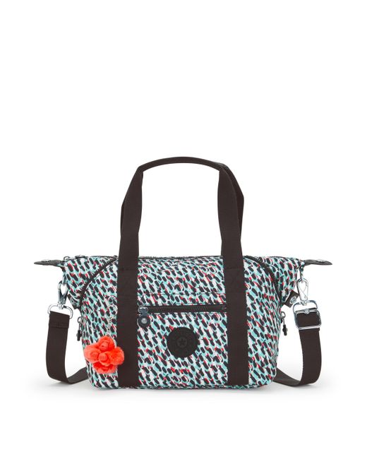 Kipling Blue Shoulder Bag Art Mini Curious Leopard Small