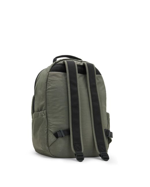 Kipling Backpack Seoul Green Moss Large