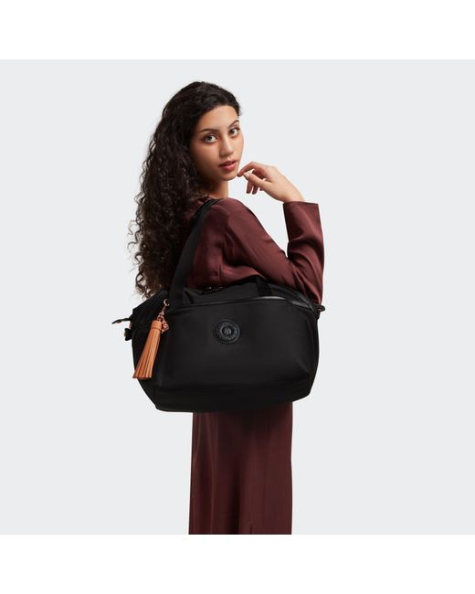 Kipling Large Tote Bag With Laptop Compartment in Black | Lyst UK