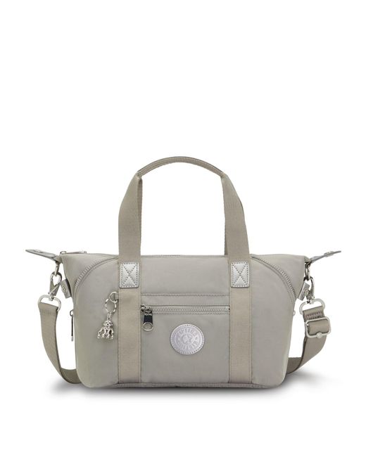Kipling Synthetic Mini Tote Bag With Detachable Shoulder Strap in Grey Lyst UK