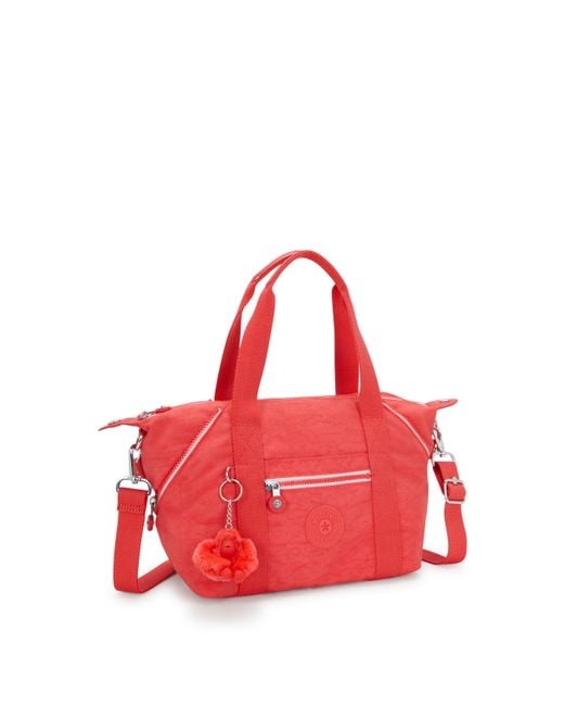 Kipling Red Shoulder Bag Art Mini Almost Coral Small
