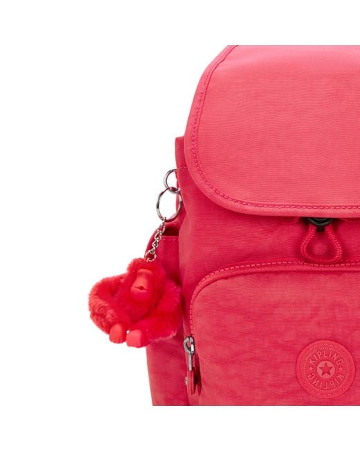 Kipling Pink City Pack Printed Backpack